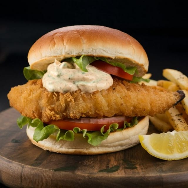 Fried Fish Sandwich.