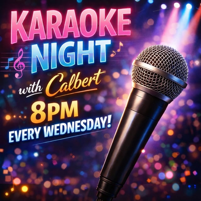 Karaoke with Calbert