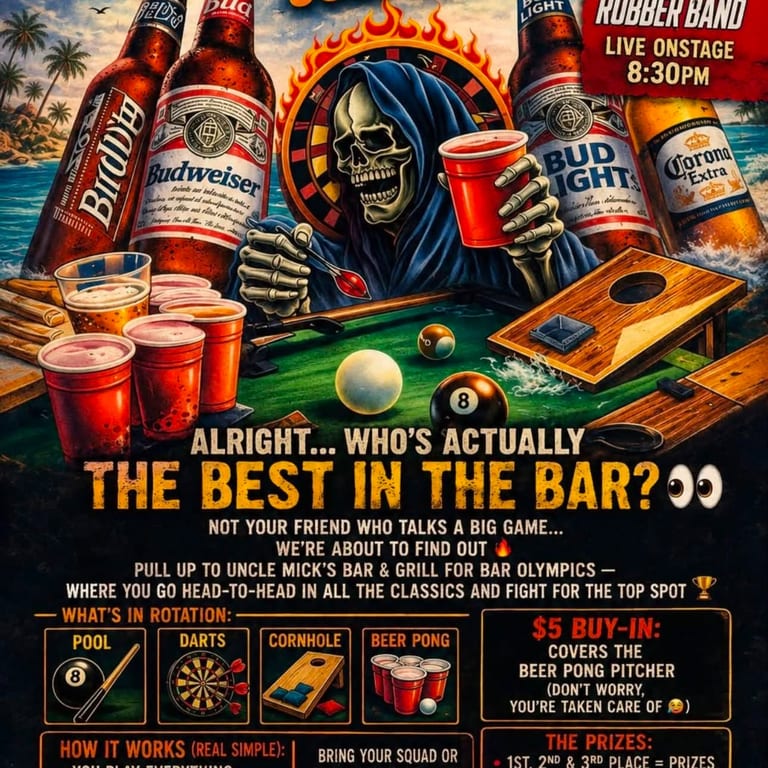 Bar Olympics - July 26