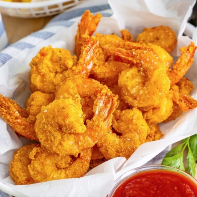 Fried Shrimp Basket.